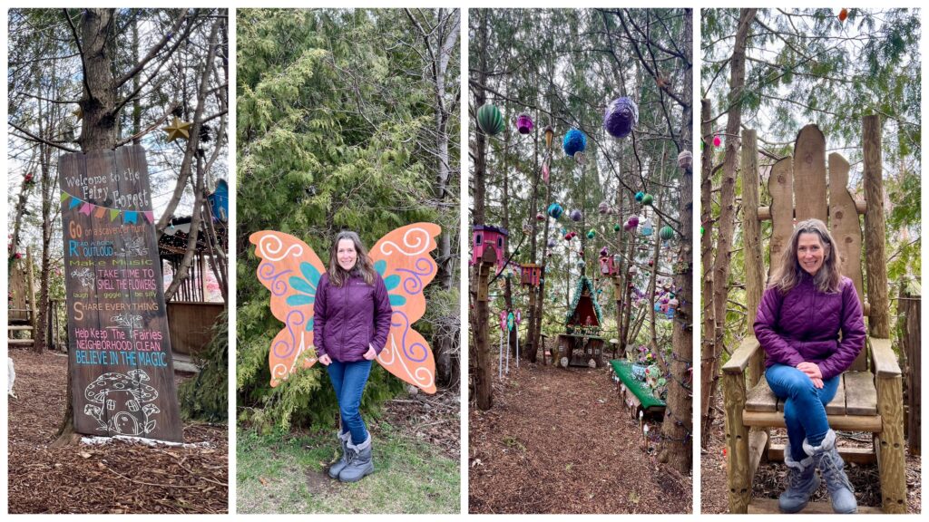 An amazing Fairy Garden - second example of how geocaching is a great way to find hidden gems