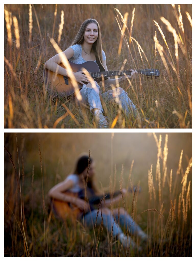 Low Depth of Field - same scene with two different focus points