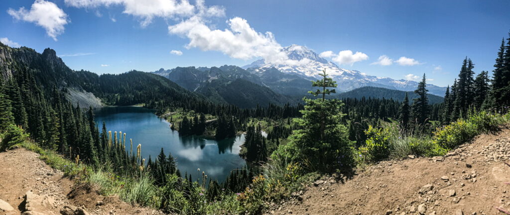 High Depth of Field example.  Tolmie Peak, WA
