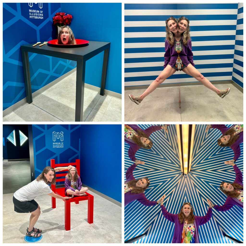 A few of my favorite pics from the Museum of Illusions