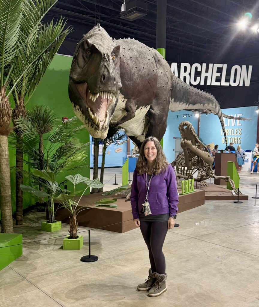 Indiana Dinosaur Museum on a solo trip to find my true self