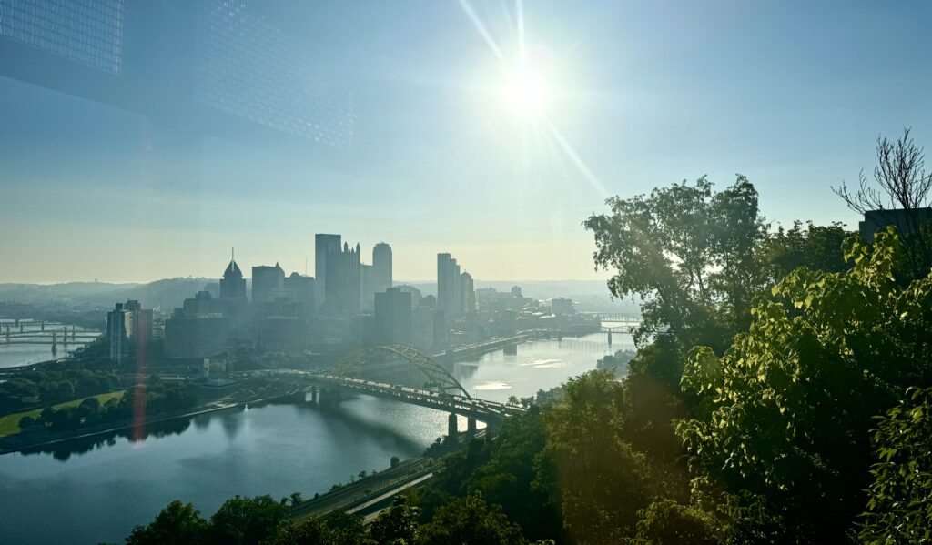 Taken from the Duquesne Incline in Pittsburgh PA