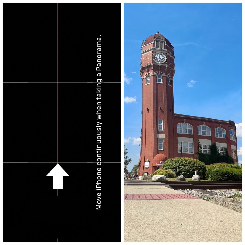 Vertical Pano of Chelsea ClockTower 