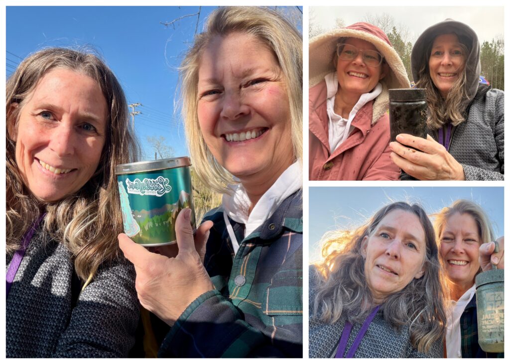 Geocaching with Vicki (or Tricki?)