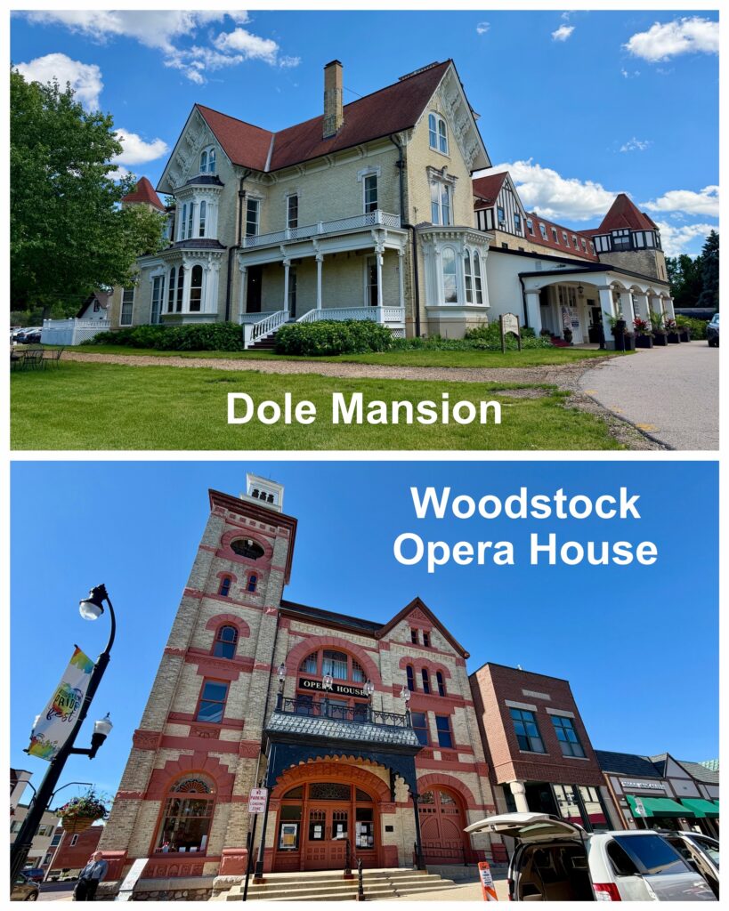 Dole Mansion and Woodstock Opera House 